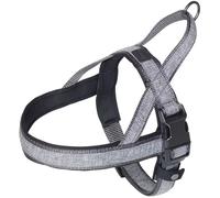 Harnais norvégien pour chien Nobby Pet Linen Deluxe Gris M/L (50/64cm)