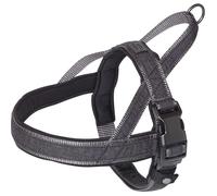 Harnais norvégien pour chien Nobby Pet Linen Deluxe Noir XL (75/98cm)