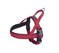 Harnais norvégien pour chien Nobby Pet Linen Deluxe Rouge S/M