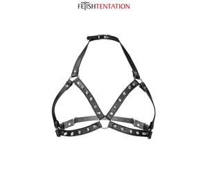 Harnais poitrine à pointes - Fetish Tentation