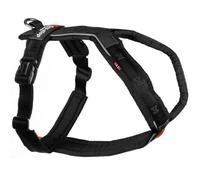 Harnais Polyvalent pour Chien Line Harness NON-STOP Dogwear Noir - Taille 5