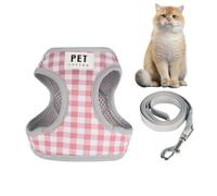 Harnais pour animal de compagnie avec poignées, harnais et laisse pour chien - Ensemble de sangles réglables - Laisse réglable, design simple, maille arrière, boucle pivotante, outil