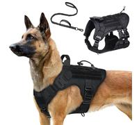 Harnais pour animal de compagnie | Chien | Harnais réglable | Harnais anti-traction | Corde de traction et harnais, harnais réglable pour petits chiens pour une promenade et un dressage faciles