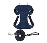 Harnais pour Animaux Domestiques - Boucle Sécurisée et Réglable - Harnais de Promenade pour Chiot | pour Chiots et Chiens de Taille Moyenne Promenade Éducation Jardin Parc