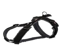 Trixie Harnais Trekking New Premium, M : 53-64 cm/20 mm, Noir/Graphite, Chien