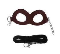 Harnais pour Animaux familiers, Formation de Harnais de cobaye réglable en Cuir, Portable et utile