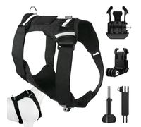 Harnais pour Appareil Photo - Support réglable sécurisé pour Animal de Compagnie | Sangle de Poitrine pour Petit Chien | pour la Marche en Plein air, l'entraînement, Le Quotidien, Les Voyages