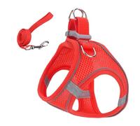 Harnais pour chat anti-évasion réglable | Accessoire pour animaux de compagnie de petite, moyenne et grande taille pour les voyages et