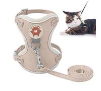 Harnais pour chat - Harnais pour animal domestique | Gilet pour petit animal de compagnie | Harnais anti-évasion pour chats de petite et moyenne taille - Veste de promenade pour chiot, chaton, lapin