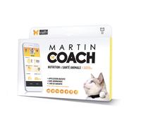 Harnais pour chat Martin Sellier Coach Blanc 17,7x14,3x2,7 cm