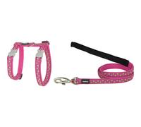 Harnais pour chat Red Dingo On Hot Rose 21-35 cm