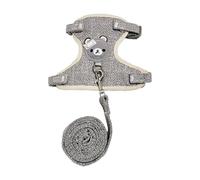 Harnais pour chat | Tenue douce et anti-fugue réglable, facile à porter - pour la marche, la course à pied, le dressage, les chats, les chiens, les petits animaux de compagnie, chaton, chiot et lapin