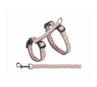 Harnais pour chat Trixie Gris Rose 27-45 cm
