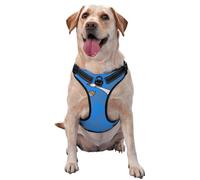 Harnais pour chien avec double boucles de laisse pour animal domestique - 4 tailles XL - Convient pour les chiens de petite, moyenne et grande taille - Pour la course et les voyages courts