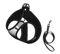 Harnais pour chien avec laisse avec imprimé « I Like Soccer », gilet respirant pour chiot, chat, chien, harnais réglable anti-traction