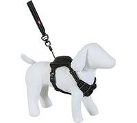 Zolux - Harnais et Laisse Enrouleur intégré S Noir pour Petit Chien Max 12 kg