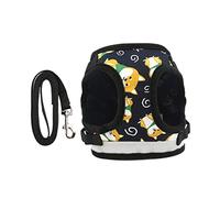 Harnais pour Chien avec Sangle de Transport pour Hamster, Chapeau de Paille pour Chiens, Gilet d'extérieur sans Harnais pour Chien, Gilet réfléchissant pour Chiens en Toute sécurité (AM)