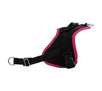 Harnais pour Chien Classic | Anti Traction | avec Poignée de Contrôle | Multifonctions | Fabrication Européenne | Fuschia | Taille XXS