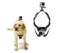 Harnais pour chien Coffre à bandoulière en cuir pour GoPro Hero 4/3 + / 3/2/1 SJ4000 / 5000/6000