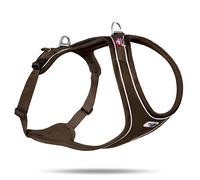 Harnais pour chien confort Curli Belka Marron XS
