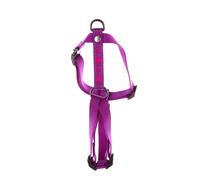 Harnais pour chien croix nylon Martin Sellier Rose S (16/30-50 cm)