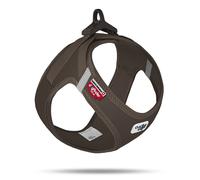 Harnais pour chien Curli Softshell Marron 3XS