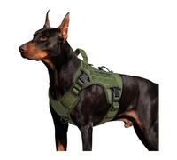 Harnais pour chien de petite à grande taille, bandes réfléchissantes, sangle de poitrine, gilet à mâcher pour tireurs agressifs, équipement de marche, harnais pour chien de grande taille