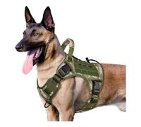 Harnais pour chien de petite à grande taille, bandes réfléchissantes, sangle de poitrine, gilet à mâcher pour tireurs agressifs, équipement de marche, harnais pour chien de grande taille
