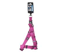 Harnais pour chien Duvoplus Step in Fashion Rose L / 60/80 cm / 25 mm