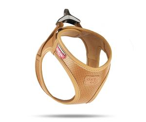 Harnais pour chien en cuir Curli Apple Marron 3XS