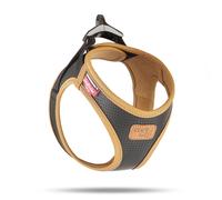 Harnais pour chien en cuir Curli Apple Noir S