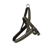 Harnais pour chien en nylon Duvoplus Explor East Noir 100x2,5x1 cm