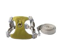 Harnais pour Chien - Ensemble Harnais Et Laisse pour Chien Veste en Oxford Respirante,Gilet Ajustable sans Étranglement pour Contrôle Facile, Accessoires pour Voyages Randonnée Camping Extérieur