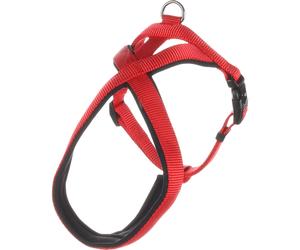 Harnais pour chien Flamingo Cross Abbi Rouge 36x55 cm x 20x5 mm