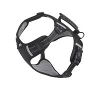 Harnais pour Chien | Gilet Anti-Évasion À Bandes Réfléchissantes - Corde pour Chien de Petite Taille | pour Le VTT, La Randonnée, L'Entraînement, Le Camping, Le Voyage, Le