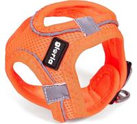 Harnais pour chien Gloria Air Mesh Trek Star Réglable Orange (18-20 cm)