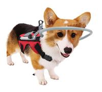 Harnais pour chien guide anneau anti-collision pour animaux de compagnie Gilet pour animaux de compagnie Anneau pour chiens aveugles ou malvoyants pour éviter les accidents et créer de la confiance