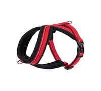 Harnais Comfy HALTI - Harnais avec Doublure en polaire pour chien avec Bande Réfléchissante & Clip Arrière et Avant pour Un Contrôle Facile. Harnais anti-traction pour Chiens et Chiots (Taille L)