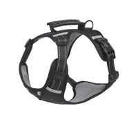 Harnais pour Chien - Harnais Anti-Traction Ajustable À Haute Résistance,Laisse Adjustable Et Robuste pour Chien - pour La Randonnée, Le Cyclisme, L'Entraînement, Le Voyage, Le Camping Et Le