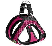 Harnais pour Chien - HUNTER - Hilo Comfort - Rose - Taille Moyenne - Utilisation Extérieure
