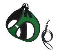 Harnais pour chien imprimé drapeau du Sultanat de Delhi, 2 boucles, gilet pour chien, clip avant anti-tirage, pour chiens de petite et moyenne taille
