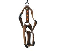 Harnais pour chien Martin Sellier Papillon Orange L (25/70-90 cm)