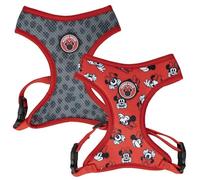 Harnais pour Chien Minnie, Confortable et réglable, idéal pour promenades et entraînement, matériau résistant et Respirant (Minnie Mouse, XS-S)