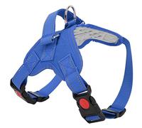 Harnais pour Chien Multifonctionnel réfléchissant réglable en Tissu Oxford Harnais de Selle pour Animaux de Compagnie pour Chiens Animaux de Compagnie (S Convient au Tour de tête 36-41 et)