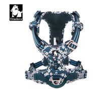 Harnais pour chien, ne tire pas, réfléchissant, SAXONY BLUE, XL