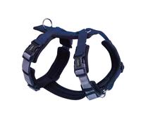 Nobby 80450-06 Daily Walk Comfort Harnais Bleu Taille L : Tour de Poitrine : 42-58 cm, Ventre : 63-86 cm