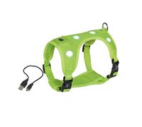 Harnais pour chien Nobby Pet Flash Mesh Jaune S (35/45 cm)