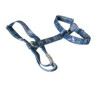 Harnais pour chien nylon Image Jeans Bleu M (20/50-70 cm)