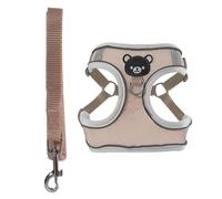 Harnais pour chien qui brille dans le noir, harnais pour chien éclairé, Harnais et corde pour chat, Harnais réglable pour chiot, gilet souple, laisse pour animaux de compagnie, Combo pour chiens de ta