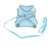 Harnais pour Chien Réglable, Gilet Respirant en Polyester, Grosse Taille | Contrôle Confortable, Visibilité Accrue, Sangle 150cm, Tour de Cou 36-44cm, Buste 48-53cm